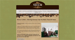 Desktop Screenshot of neccocoffee.com
